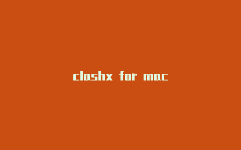 clashx for mac