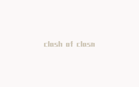 clash of clasn