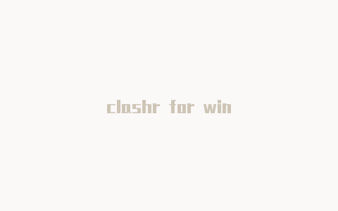 clashr for win