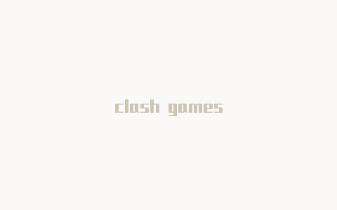 clash games