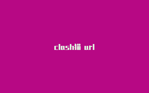 clash猫 url