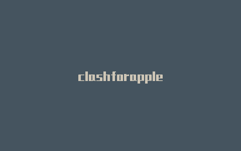 clashforapple