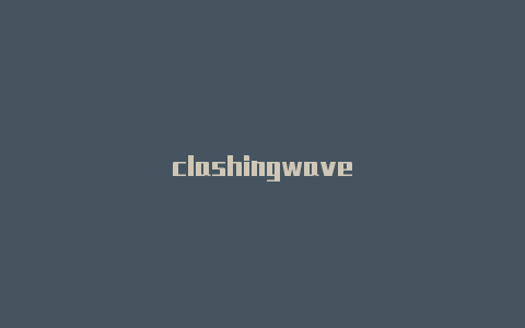 clashingwave