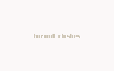 burundi clashes