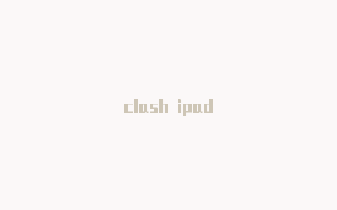 clash ipad