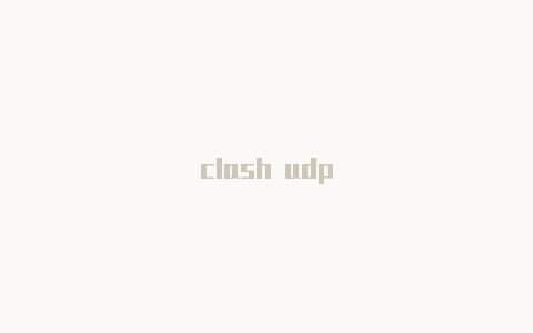 clash udp