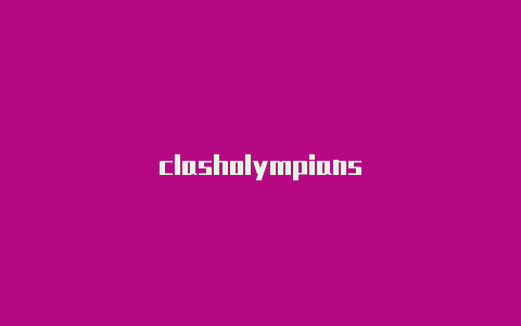 clasholympians