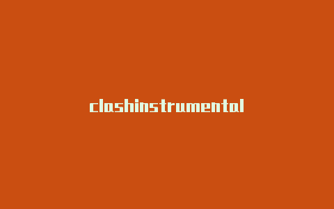 clashinstrumental