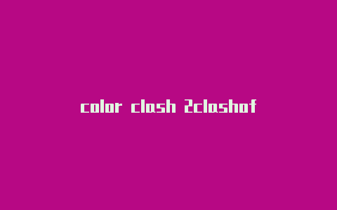 color clash 2clashofclans策略