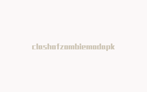 clashofzombiemodapk