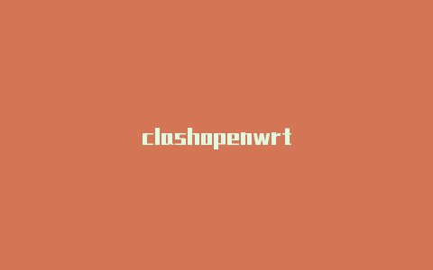 clashopenwrt