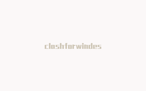 clashforwindes