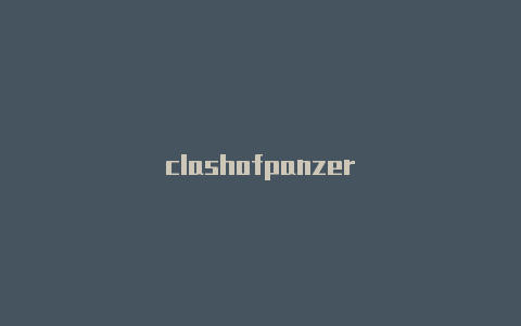 clashofpanzer