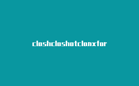 clashclashotclanxforipad